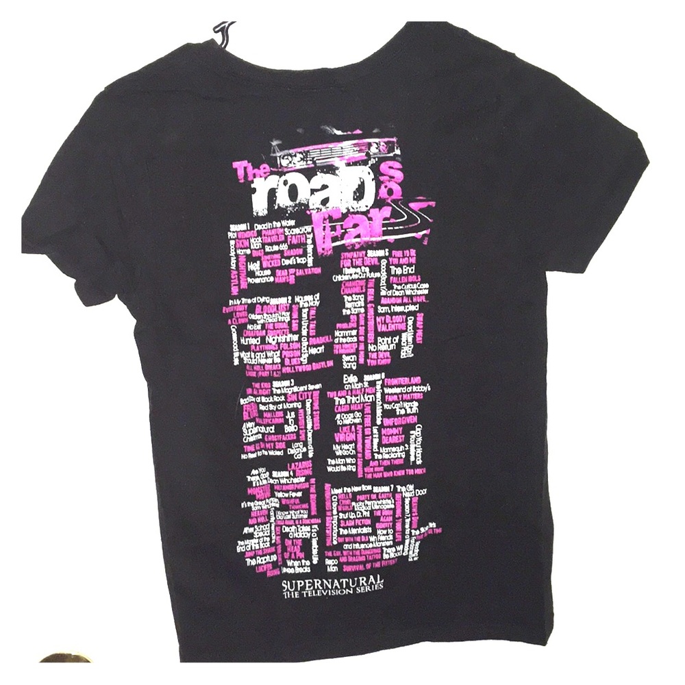 Supernatural “The Road So Far” s7 Graphic V-Neck